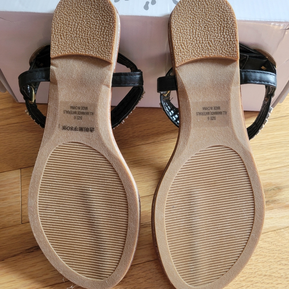NEW!! In box, Olivia Miller Studded Sandals - Picture 3 of 8